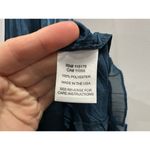 Komarov Ruffle Front Short Jacket Dress Mediterranea Set Medium M NWOT Blue Photo 7