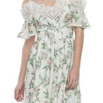 Disney  PRINCESS Floral Lace Off The Shoulder Dress. Size small Photo 0