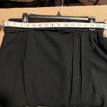 Josephine Chaus Chaus Vintage Black Maxi Skirt with Belt Women's Formal Wear Long Flowy Bottom‎ Photo 4
