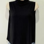 Babaton Aritzia Vince Mock Neck Tank Top Black Small Minimal Chic Clean Girl Photo 2