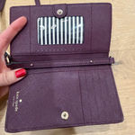 Kate Spade  Burgundy Crossbody wallet/iPhone bag Photo 7