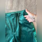Avec Les Filles  Teal Straight Leg Pants Photo 8