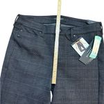 Liverpool Los Angeles Jacqueline Printed Skinny Pants Sz 10 NEW Black Gray Plaid Photo 6
