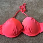 H&M Women's Swim Top Padded 1pc Size 36D Pink Photo 0