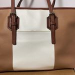 Dana Buchman  white and brown shoulder bag Photo 5