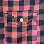 Abercrombie & Fitch Pink Plaid Flannel Shirt Photo 4