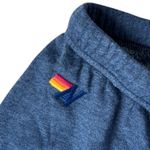 Aviator Nation  Jogger Sweatpants XS 5 Stripe Neon Heather Navy Photo 1