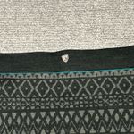 Kuhl  Adriana Skirt Womens Small Gray Merino Wool Blend Geometric Stretch Pull On Photo 3