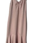 Show Me Your Mumu NWT Rose Crepe Mermaid Barcelona Ruffle Gown High Low Medium Photo 3