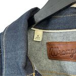 Lucchese Wrangler x NWT Raw Selvedge Denim Dark Wash Jacket Small Photo 11