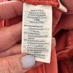 Madewell  9” High Rise Skinny Cropped Button Fly Red Jeans Stretch Size 28T Photo 8