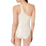 Ralph Lauren NWT Lauren Women Plus Size 18W Luxury Paisley One Shoulder Swimsuit Photo 4