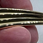 Park Lane  Art deco styled gold tone brooch Photo 0