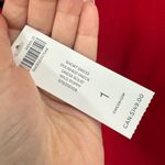 Chico's Chico’s Women’s 1 Red Wild Poppy Polished Vneck Dress New Photo 2