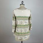 O'Neill O’Neill Filagree Elephant Blouse Small V Neck Long Sleeve Photo 4