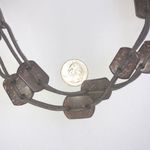 Vintage Brown Wood Beaded Boho Belt or Necklace Photo 2