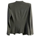 Helmut Lang Helmut by  green collarless structured blazer button up Medium Photo 1