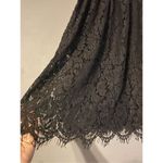 Alya  Black Lace Floral Layered A Line Skirt Size Medium NWOT Photo 1