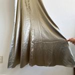 Birdy Grey  New Catherine Shiny Satin Moss Green Large Dress Photo 14