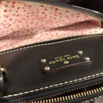 Kate Spade Black Leather Satchel Top Zipper Bag with Front Zipper Pocket Photo 7