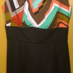 Alyx Geometric Black Orange Green Dress New 4 Photo 3
