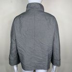 Carlisle Vintage  Black & White Mini-Houndstooth Silk Blend Jacket Photo 5