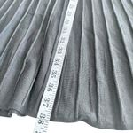 Pinko Black Pleated Knit Side Button Maxi Skirt Size Medium Photo 8