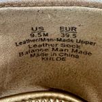 Sam Edelman 9.5 Khloe Slip-On Espadrille Light Brown Tan Suede Leather Summer Photo 6