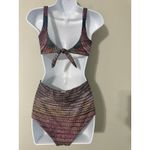 Mara Hoffman  Radial Knot Front One Piece Cutout Swimsuit Size S Photo 5
