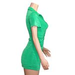 With Jean WITH JÉAN Alexa Mini Dress, Juicy Green, XS Photo 11