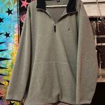 Nautica Vintage Grey Half-Zip Sweatshirt Pullover Photo 0