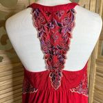 Soma  Red Lace Chemise Sleep Gown Size Large Photo 5
