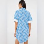 NWOT Tuckernuck POMANDER PLACE Riviera Painted Chintz Aurora Dress Size Medium Blue Photo 1