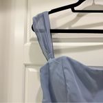 Birdy Grey  French Blue Devin Chiffon Maxi Dress Bridesmaid Wedding Size Medium Photo 5