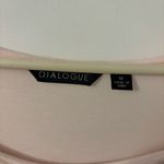 Dialogue  Light Pink Pleated Blouse. Sz 1X, NWOT Photo 2