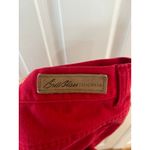 Bill Blass Vintage 90s  Red Denim High Waisted Shorts Photo 3