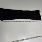 AMO Black High Waist Straight Leg Bella Released Hem Black Magic Jeans 25 Photo 9