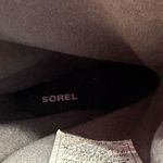 Sorel  Tremblant Pull On Knit Rain Winter Boots Wool and Suede Upper Size 6.5 Photo 11