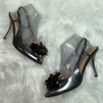 Kate Spade caz slingback, grey/silver heel A5 Photo 1