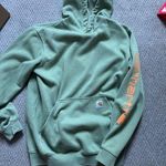 Carhartt Sweatshirt Men’s Green Size M Photo 0