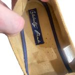 Celebrity Pink  size 8 flats striped blue and white Photo 1