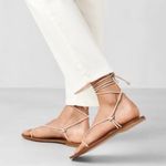 ALOHAS NEW  Misty lace up sandals in cream Photo 2