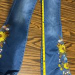 Embroidered Flare Jeans Photo 8