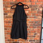 Twenty womens sleeveless ruffle belted mini dress black M Size M Photo 4