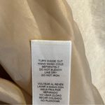 Chico's Beige Linen Metallic Shimmer Open Front Lined Blazer XL Coastal Neutral Photo 7