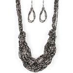 Paparazzi City Catwalk Black Necklace (479) Photo 1