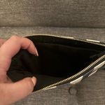 Kate Spade Chelsea Medium Wristlet Nylon Pouch Black Multi Gingham Buffalo Plaid Photo 3