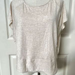 Anthropologie  oatmeal colored short sleeved body top Photo 0