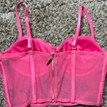 Say What? Pink Corset Top  Photo 1