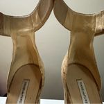 Diane Von Furstenberg  Ulrica Heel in Natural Cork Women’s size 7.5 ankle strap Photo 5